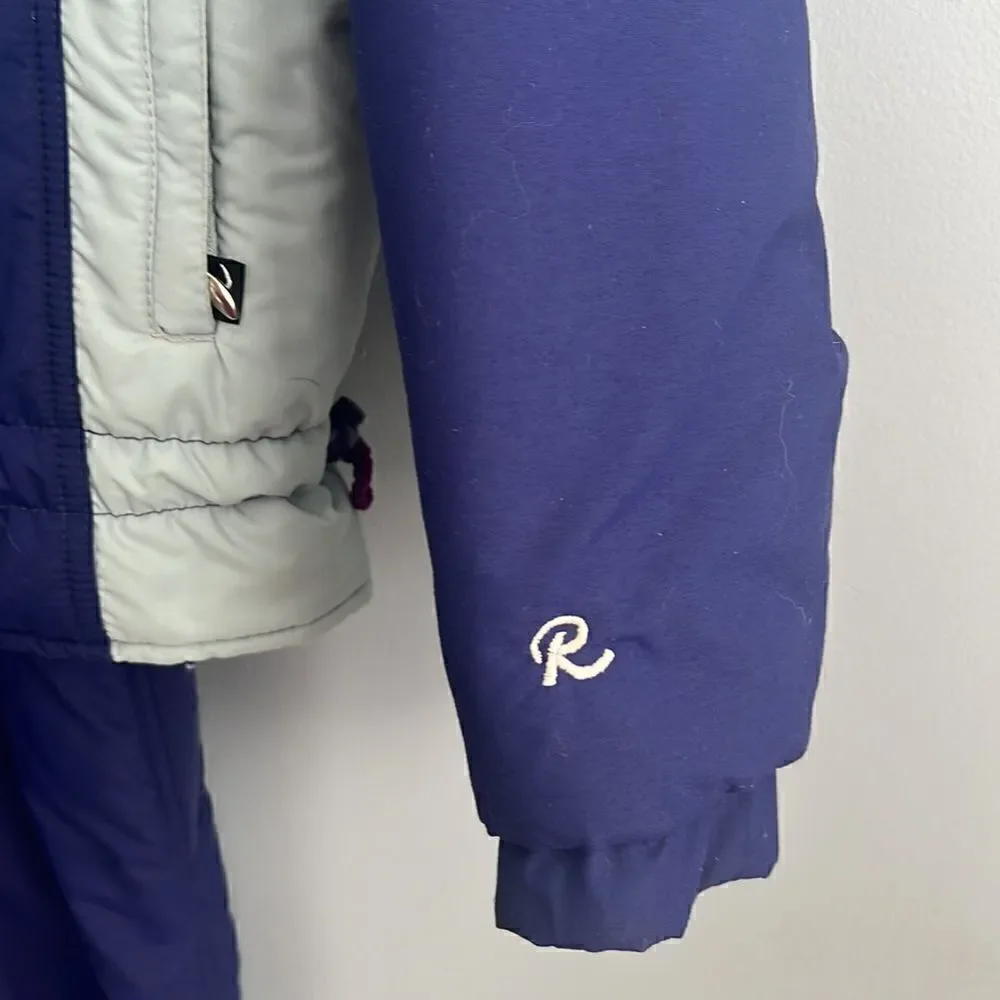 Roffe Made in the USA Women’s 12 Vintage Snow bibs pants Coat Jacket Ski Set
